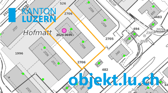 Informationssystem Objektwesen objekt.lu.ch